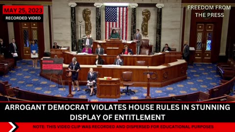 Democrats don't think ANY rules Apply to them.