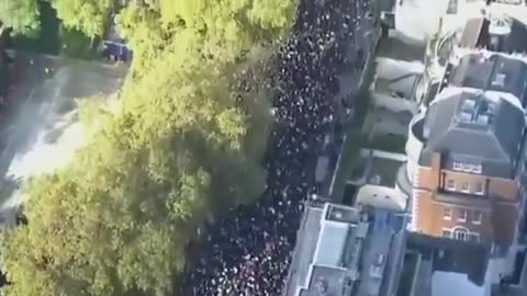 London: 300.000 Teilnehmern nehmen an Anti-Israel-Demo teil