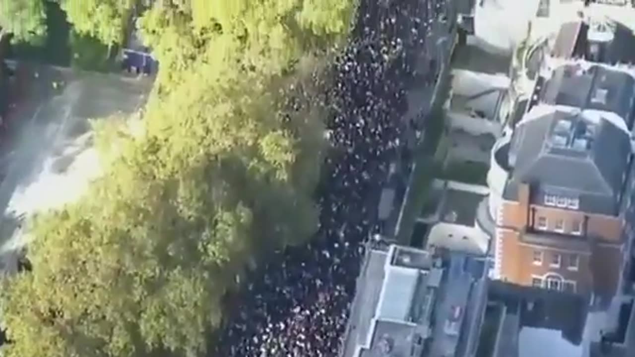 London: 300.000 Teilnehmern nehmen an Anti-Israel-Demo teil