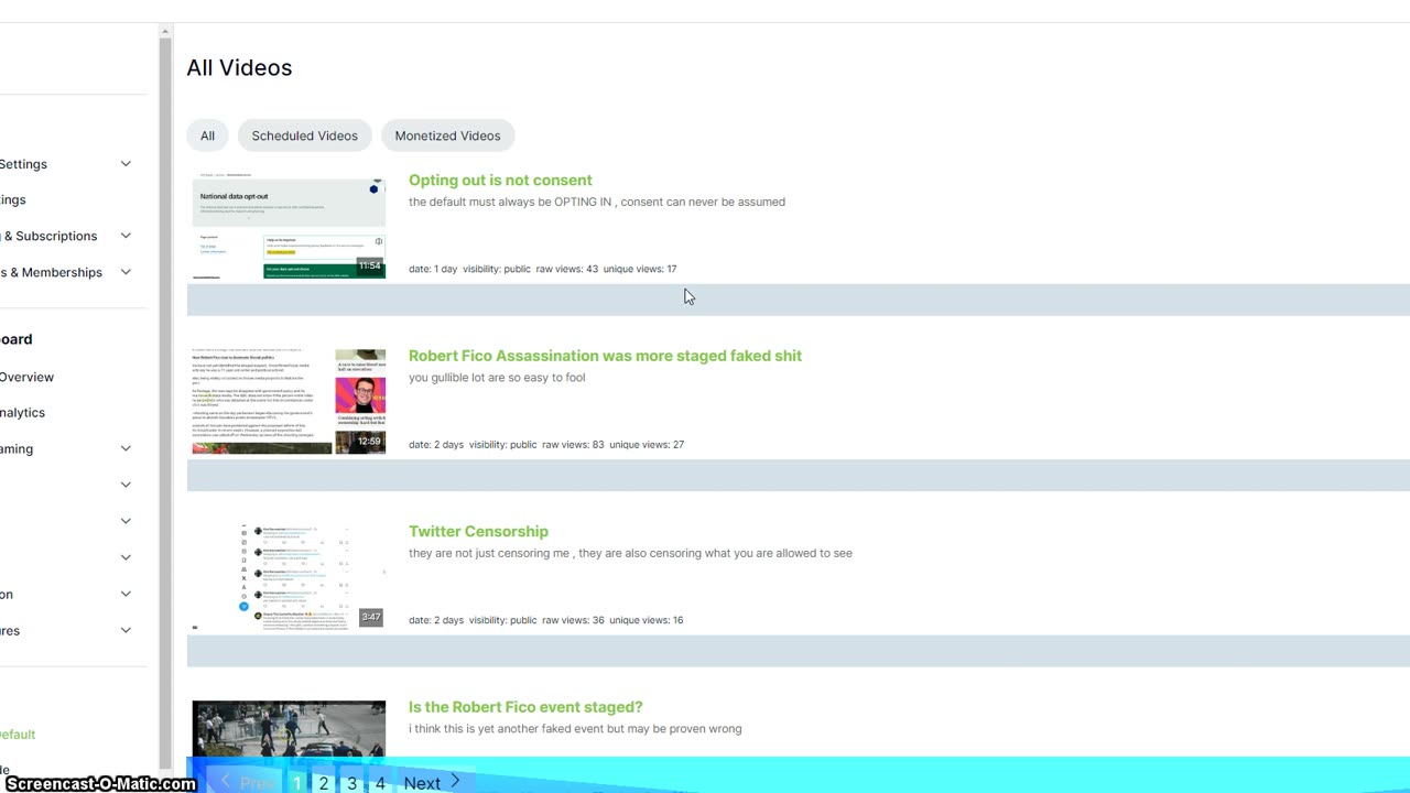 Alternative Explanations are not being considered