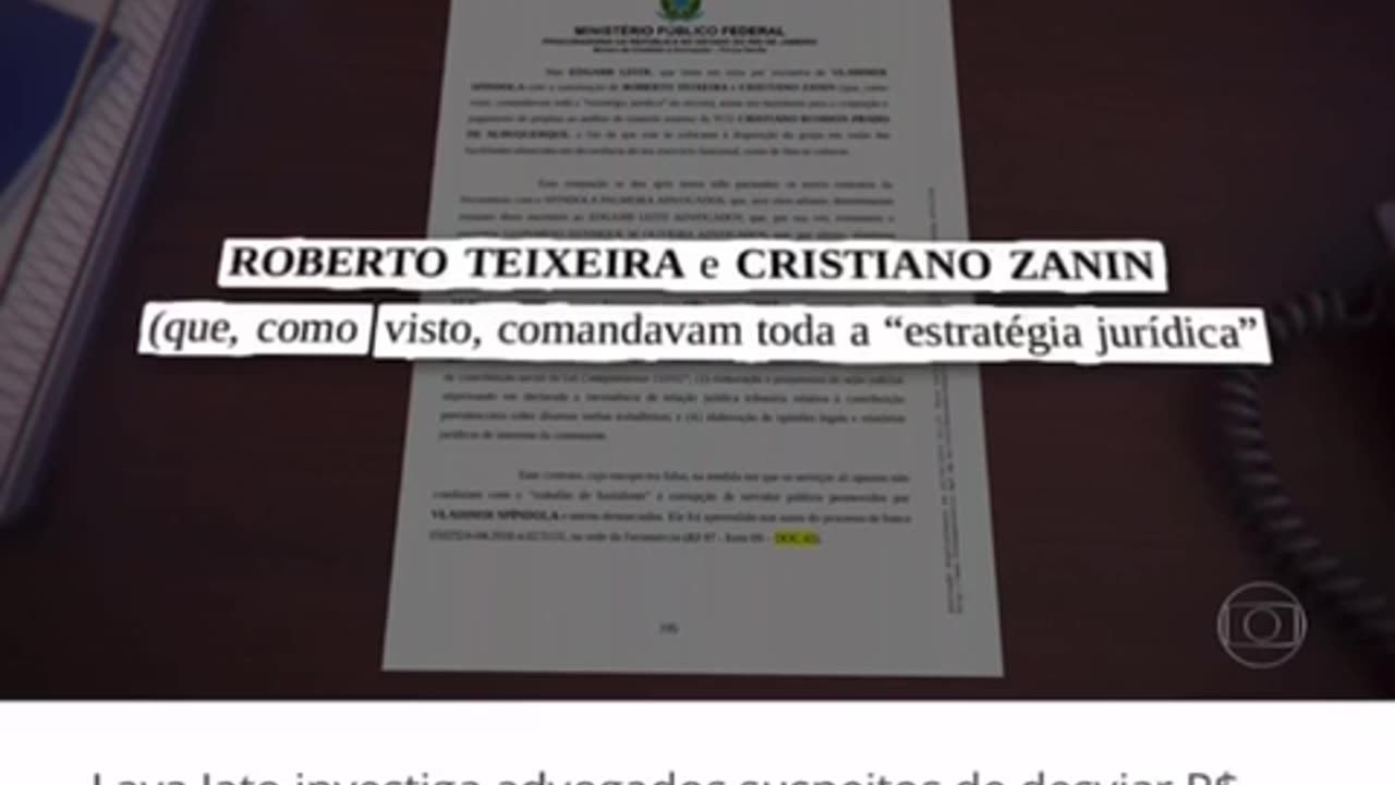 Indicar Zanin reforça a corrupção ser um crime hediondo e deve ser imprescritível.