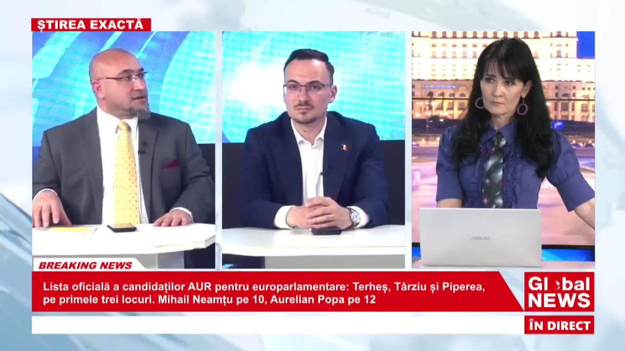 Știrea exactă (Global News România; 09.04.2024)
