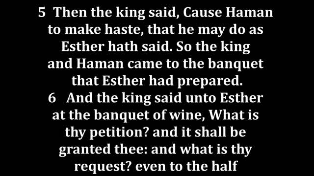 Esther 5 King James version