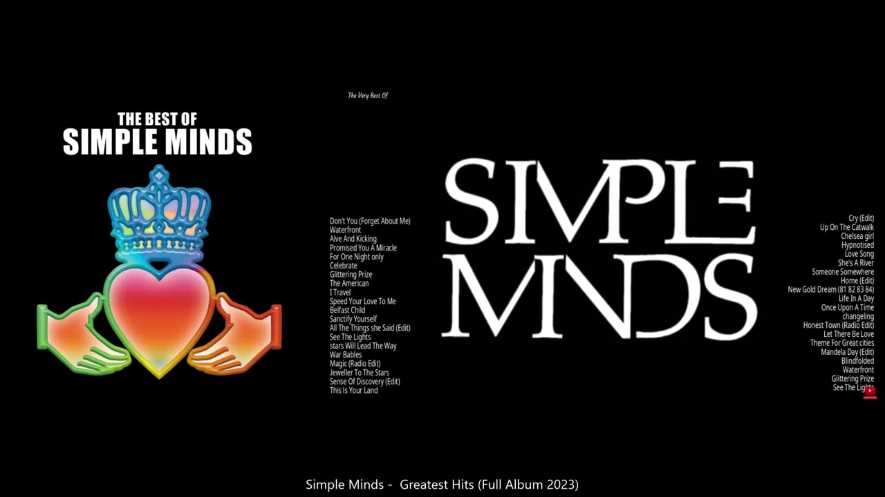 Simple Minds - Greatest Hits (Full Album 2023)