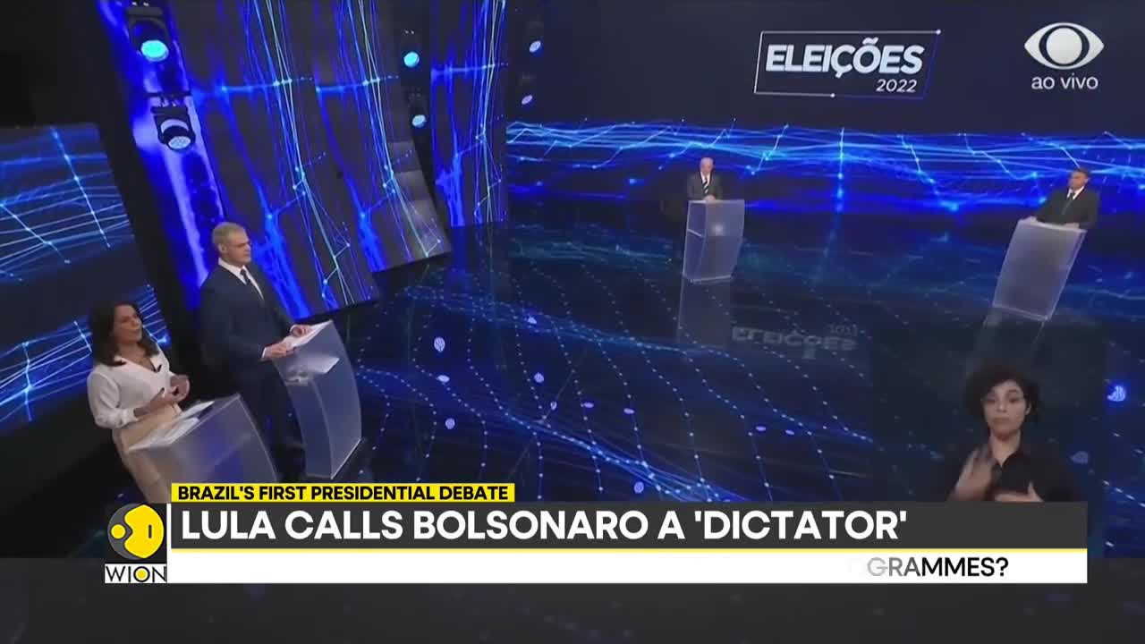 Brazil's first Presidential debate: Jair Bolsonaro vs Lula Da Silva | World English News | WION