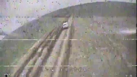 New Footage from a Ukrainian Kamikaze Drone