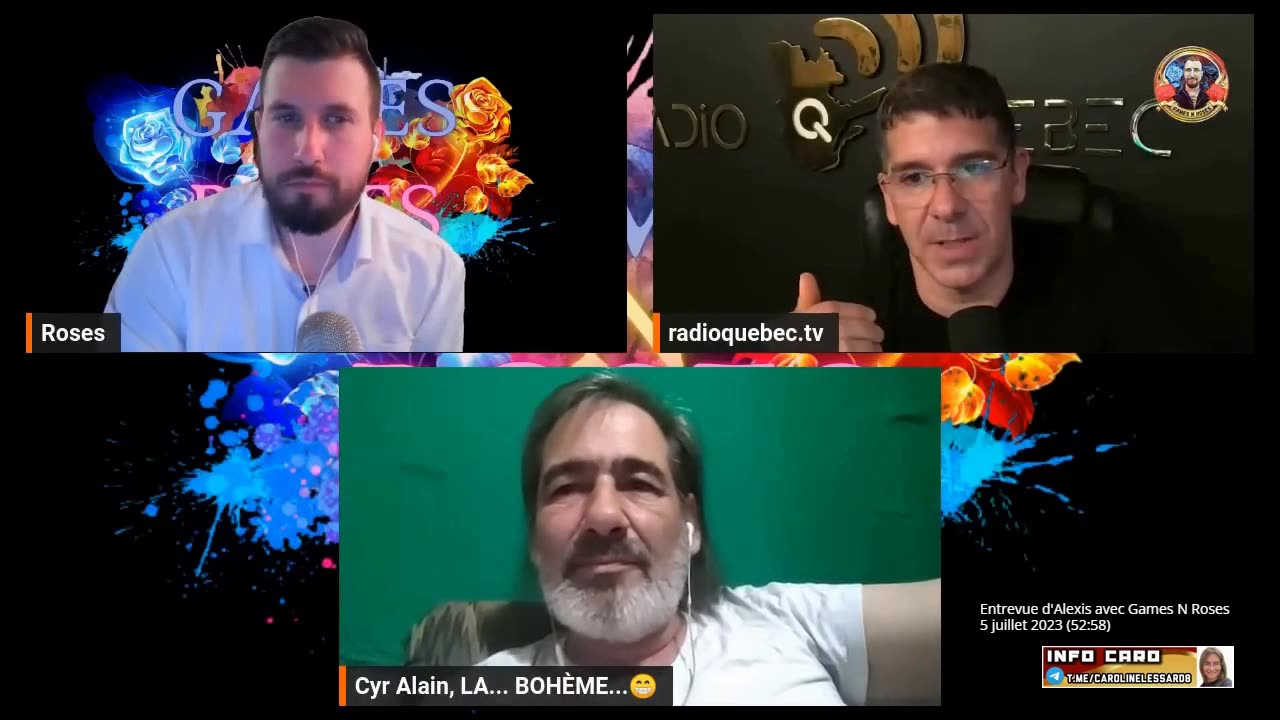Extrait du Entrevue d'Alexis avec Games N Roses 5 juillet 2023 - Effet surprise