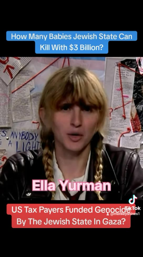 Jewish State Genocide Against Palestinians And How US Taxpayers Pay For It