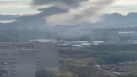 Consequences of an enemy attack in Kyiv
