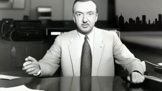 Walter Cronkite covers John Durham testifying before congress