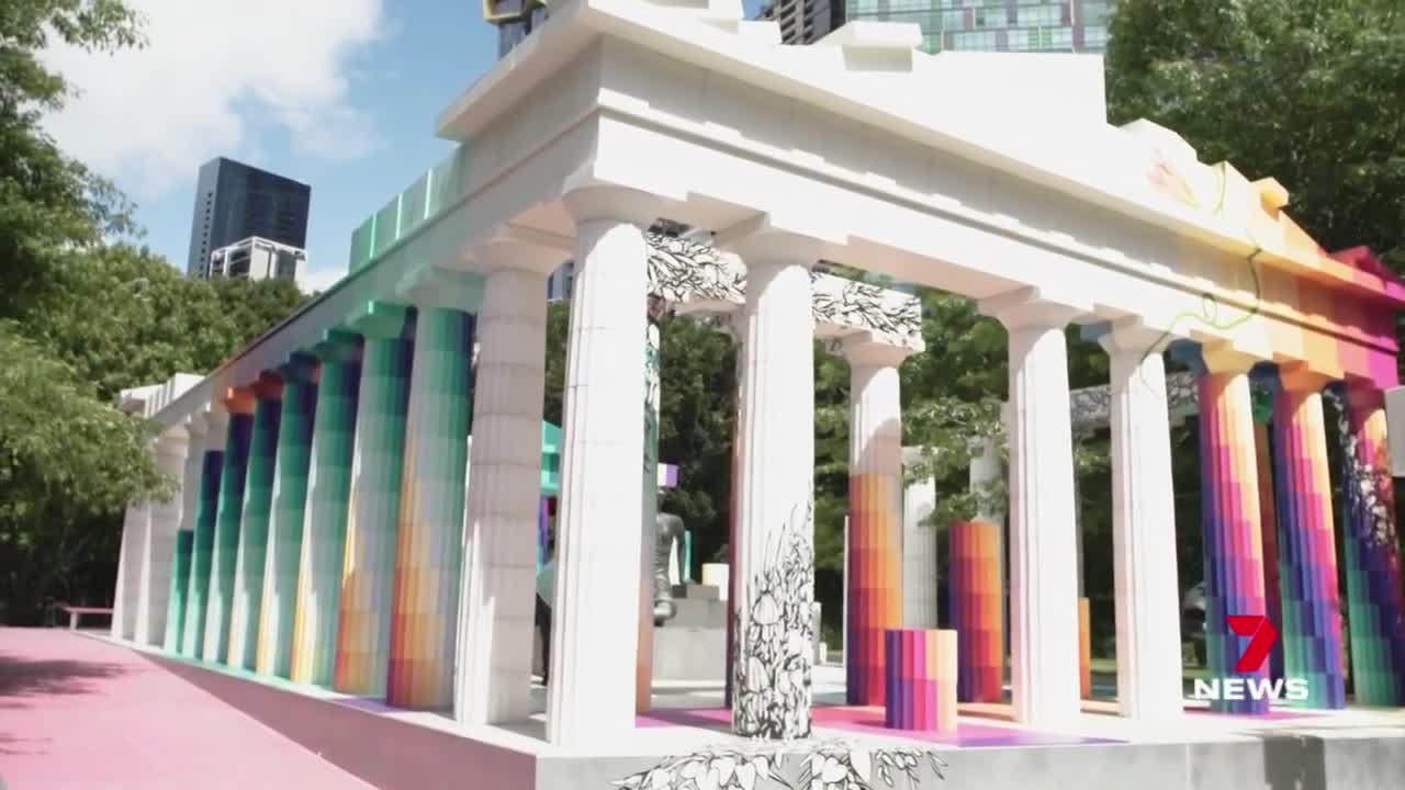 The NGV unveils new twist on the famous Greek ruins