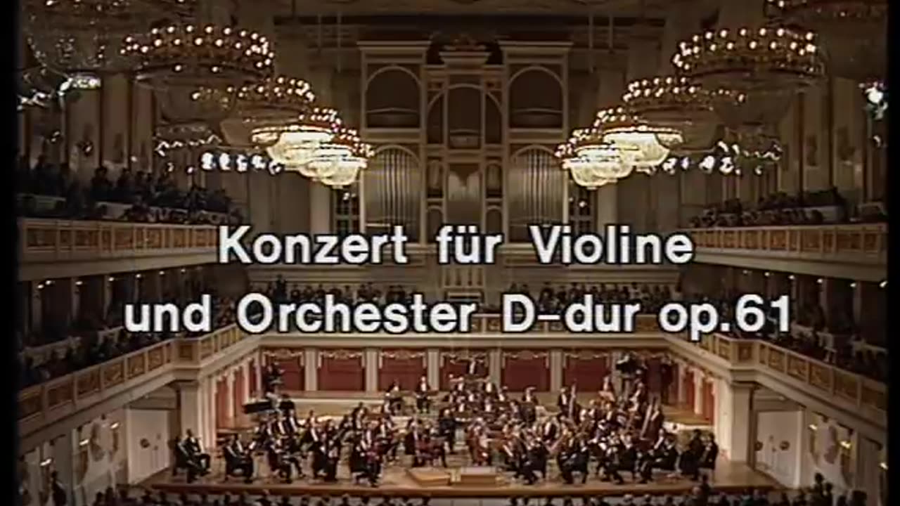 Ludwig van Beethoven ∙ Violin Concerto in D major Op 61