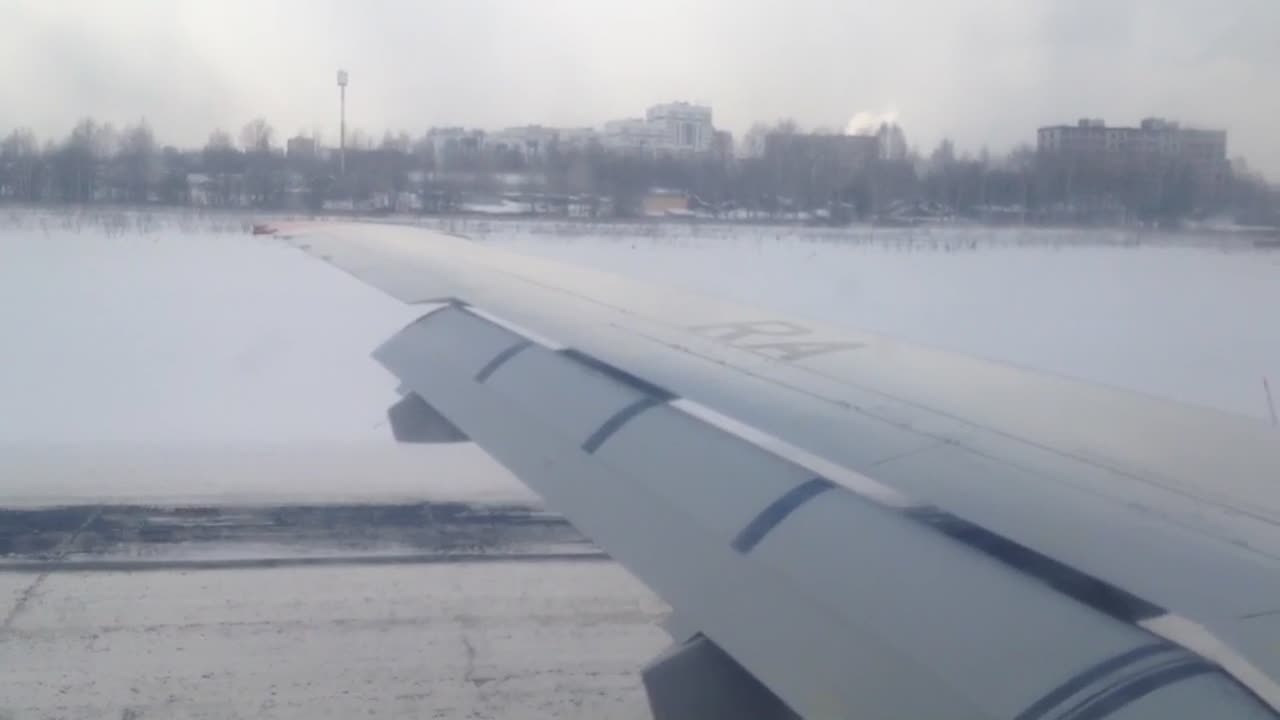 North of Russia, view from an airplane. 2023