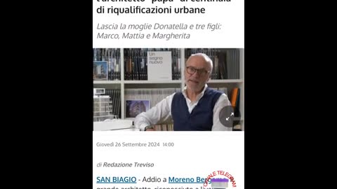 Malori improvvisi dal 25 al 28 settembre 2024.
