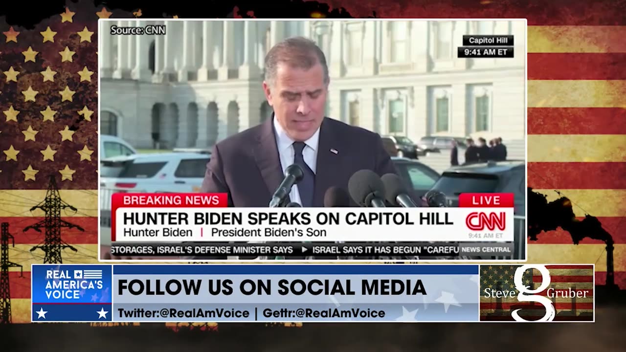 Steve Gruber Slams Hunter Biden for Defying Oversight Subpoena, Playing Victim to the Press