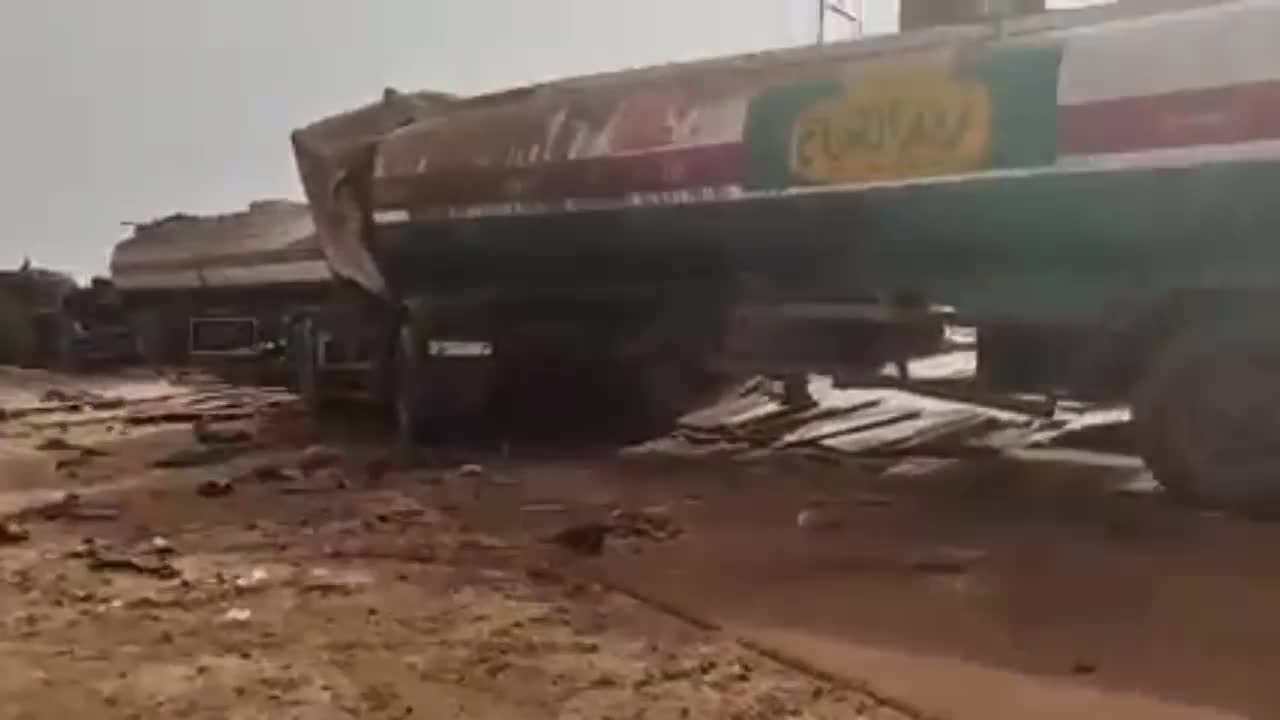 Very danger accident in saudi