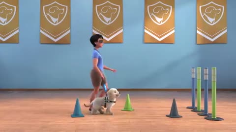 Cute animation dog