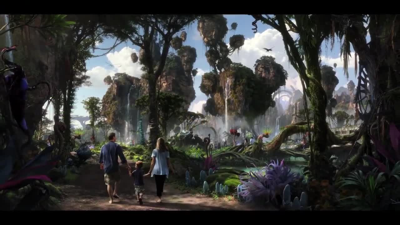 James Cameron Shares First Look at the AVATAR Land