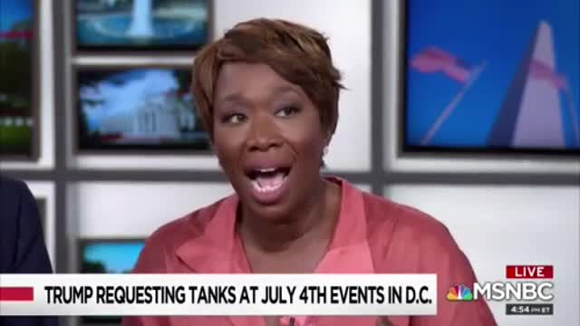 MSNBC's Reid: Trump's 4th Celebration a 'Threat' to the 'Resistance'