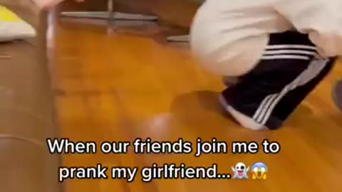 Scary Prank on my Girlfriend 👻😱 #prank