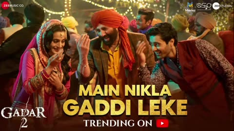 Gadar 2 Song || viral song || Main nikla Gaddi Leke #viralsong #gadar2