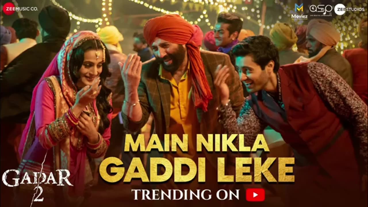 Gadar 2 Song || viral song || Main nikla Gaddi Leke #viralsong #gadar2