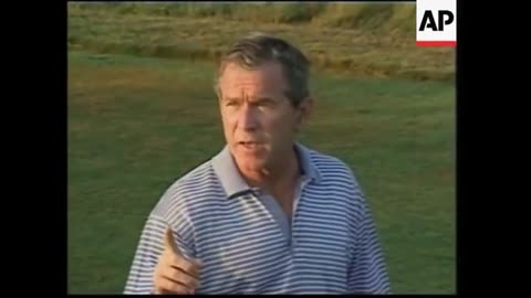 Bush reacts to latest Middle East violence