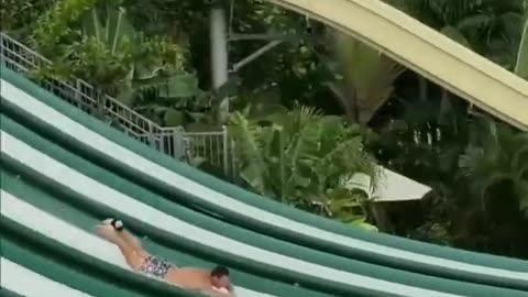 This guy waterslides