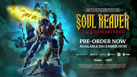 Legacy of Kain Soul Reaver 1 & 2 Remastered - Trailer