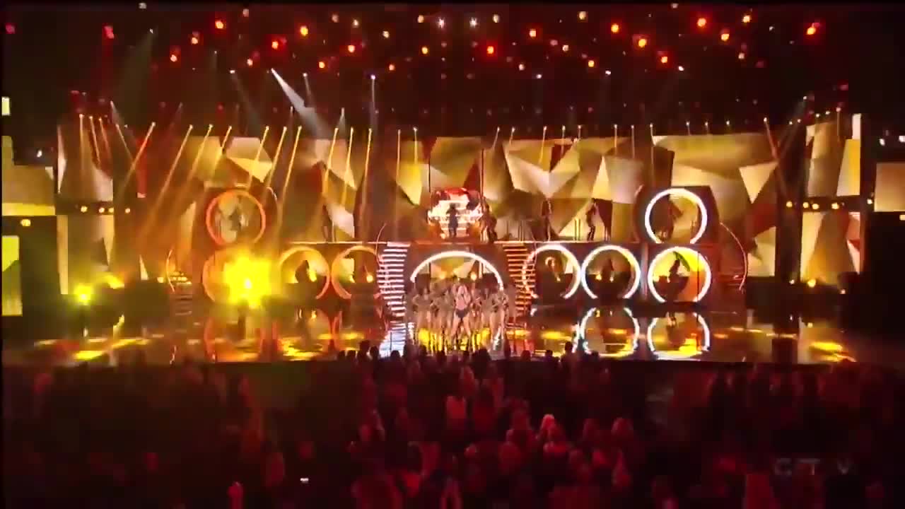 Pitbull & Ke$ha Timber live American Music Awards 2013 AMA