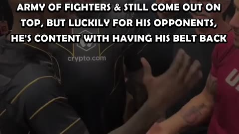 UFC - Adesanya Wins Belt Back