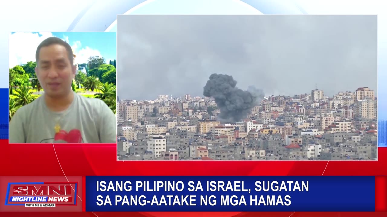 Isang Pilipino sa Israel, sugatan sa pang-aatake ng mga Hamas