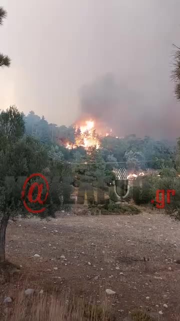 Ρόδος φωτιά