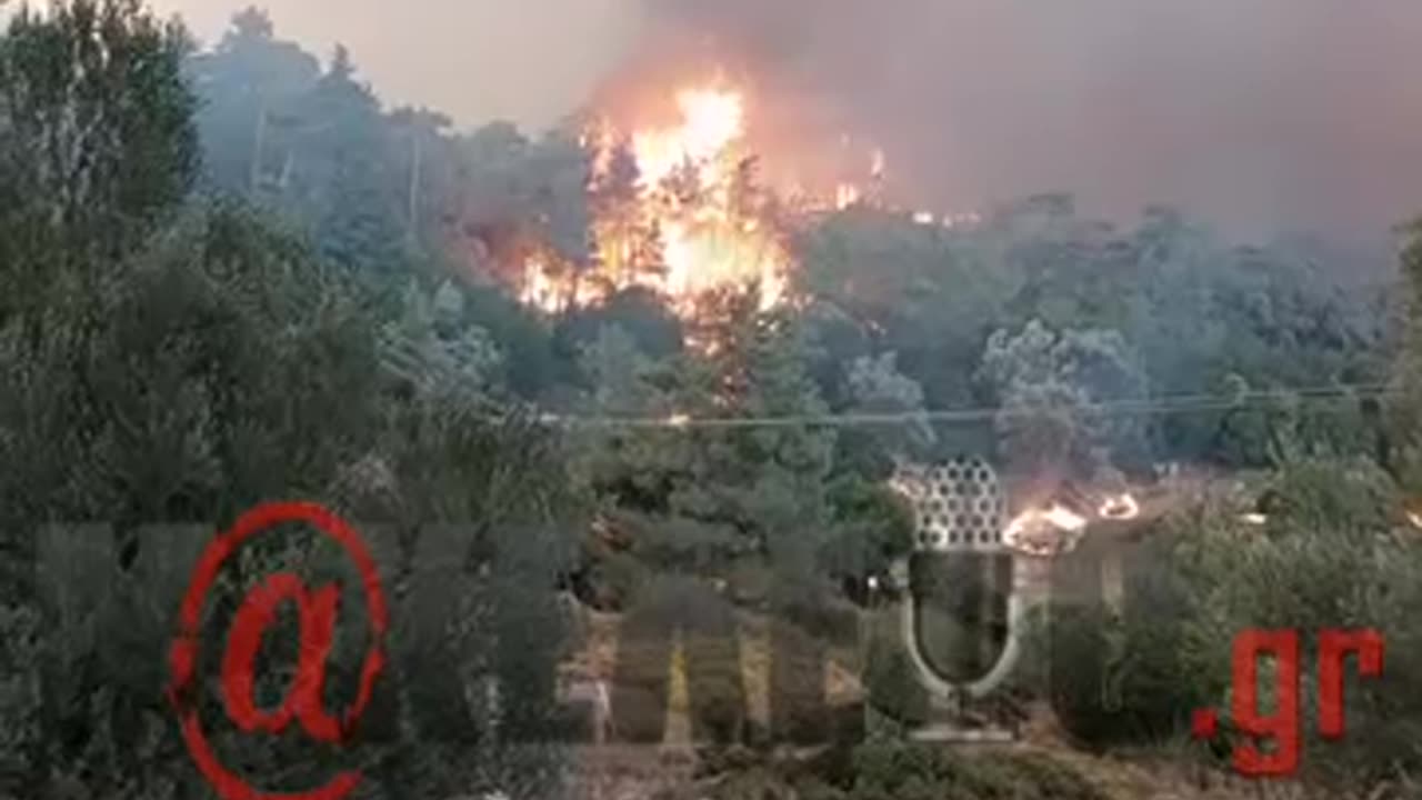 Ρόδος φωτιά