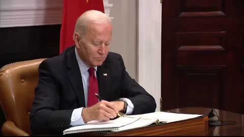 WATCH: Biden meets with Chinese President Xi Jinping