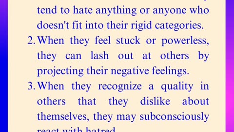 Why do people hate others without trying to get to know them first?