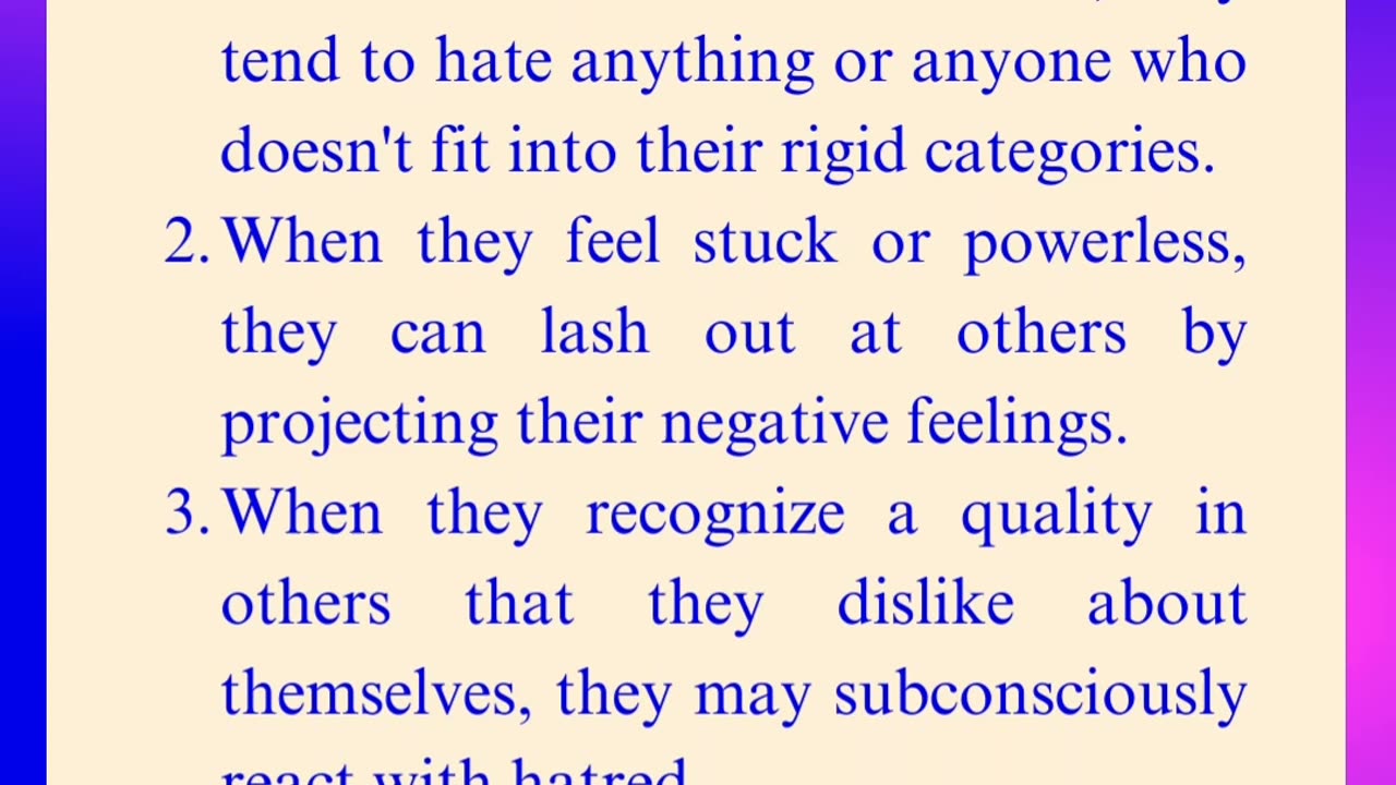 Why do people hate others without trying to get to know them first?