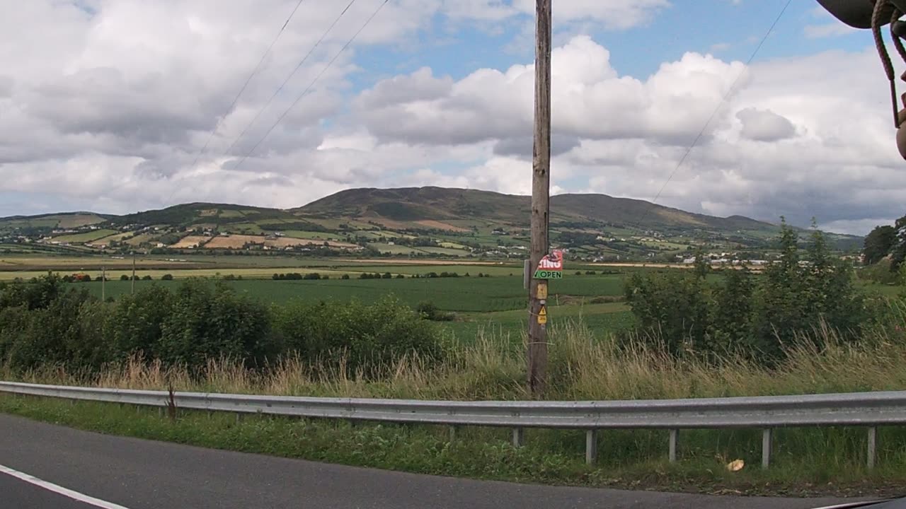 The Start of The Derry Adventure 2023 Car On top of the Clouds 6