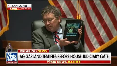 Thomas Massie Grills Merick Garland