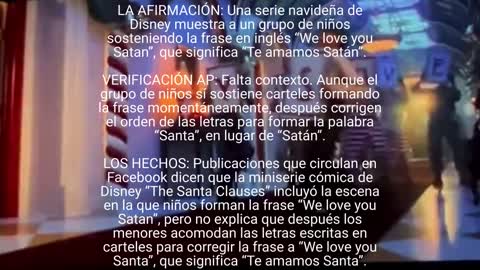 Fact Checkers aman a SATAN y Disney también!