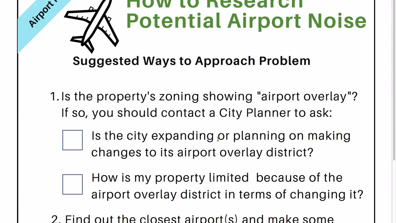 Zonability Gives Tips on Potential Airport Noise