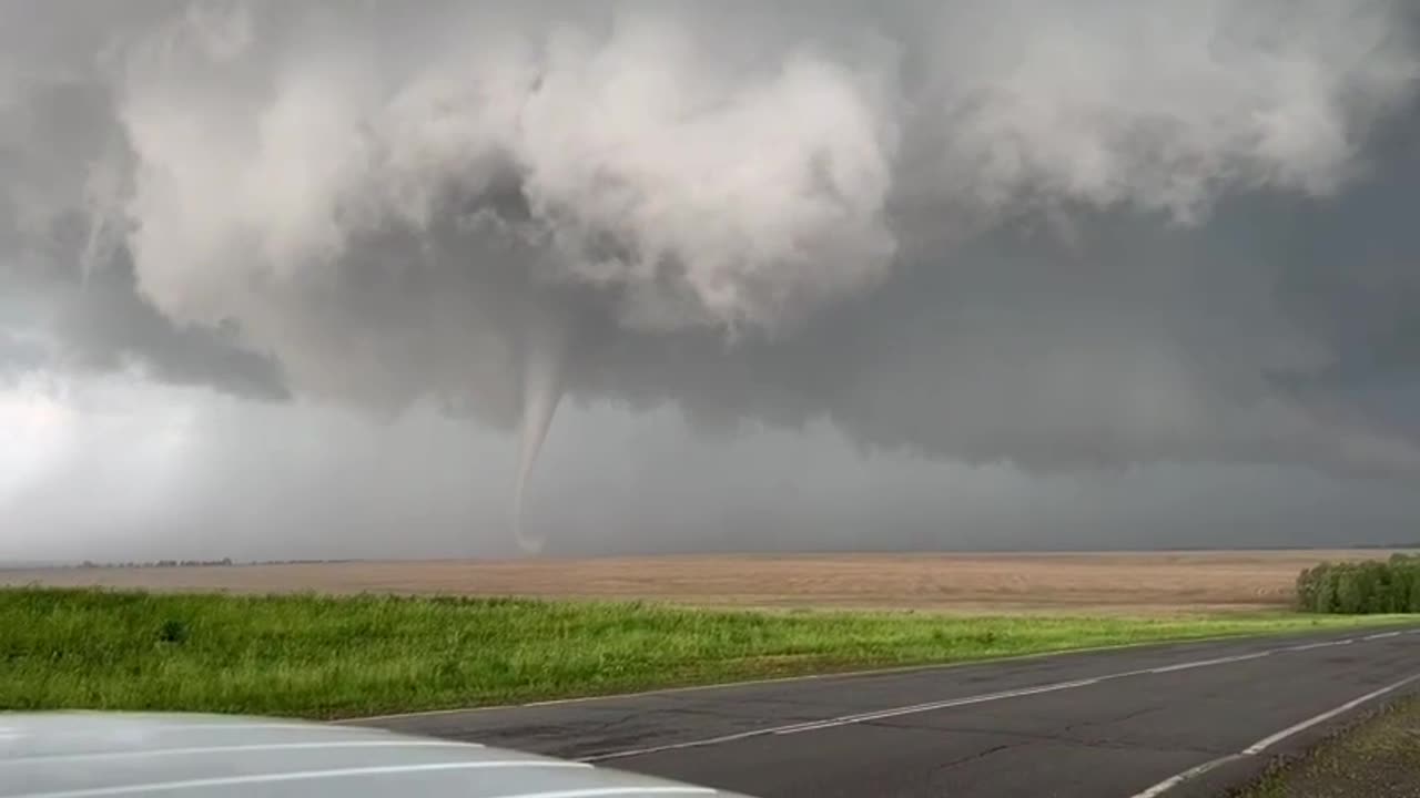 Russia. A Tornado Passed Through The South Of The Chelyabinsk Region