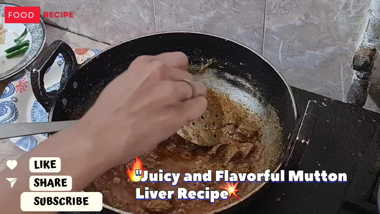 "Juicy and Flavorful Mutton Liver Recipe I How to Make the Best Kaleji Masala at Home!"