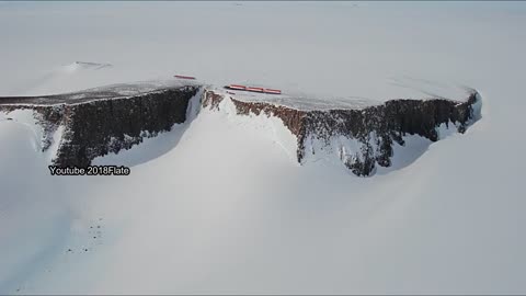 ANTARCTIC ANCIENT GIANT PETRIFIED TREE STUMPS