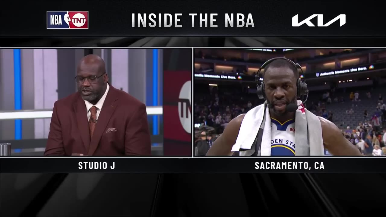 Draymond Green Joins Inside the NBA, Talks Game 5 Win vs Kings | 2023 NBA Playoffs