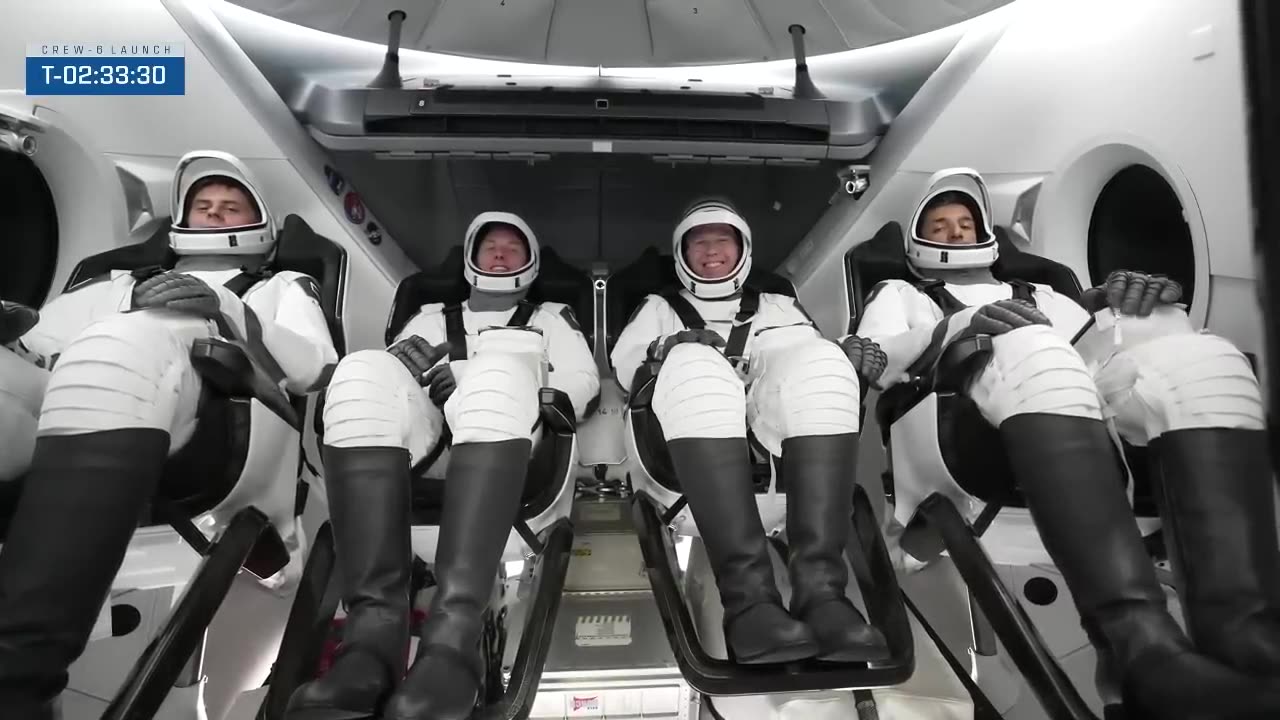 NASA_s SpaceX Crew-6 Flight Day 1 Highlights - March 2_ 2023