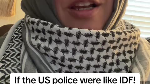 If the US Police were like the Israeli Occupation Forces