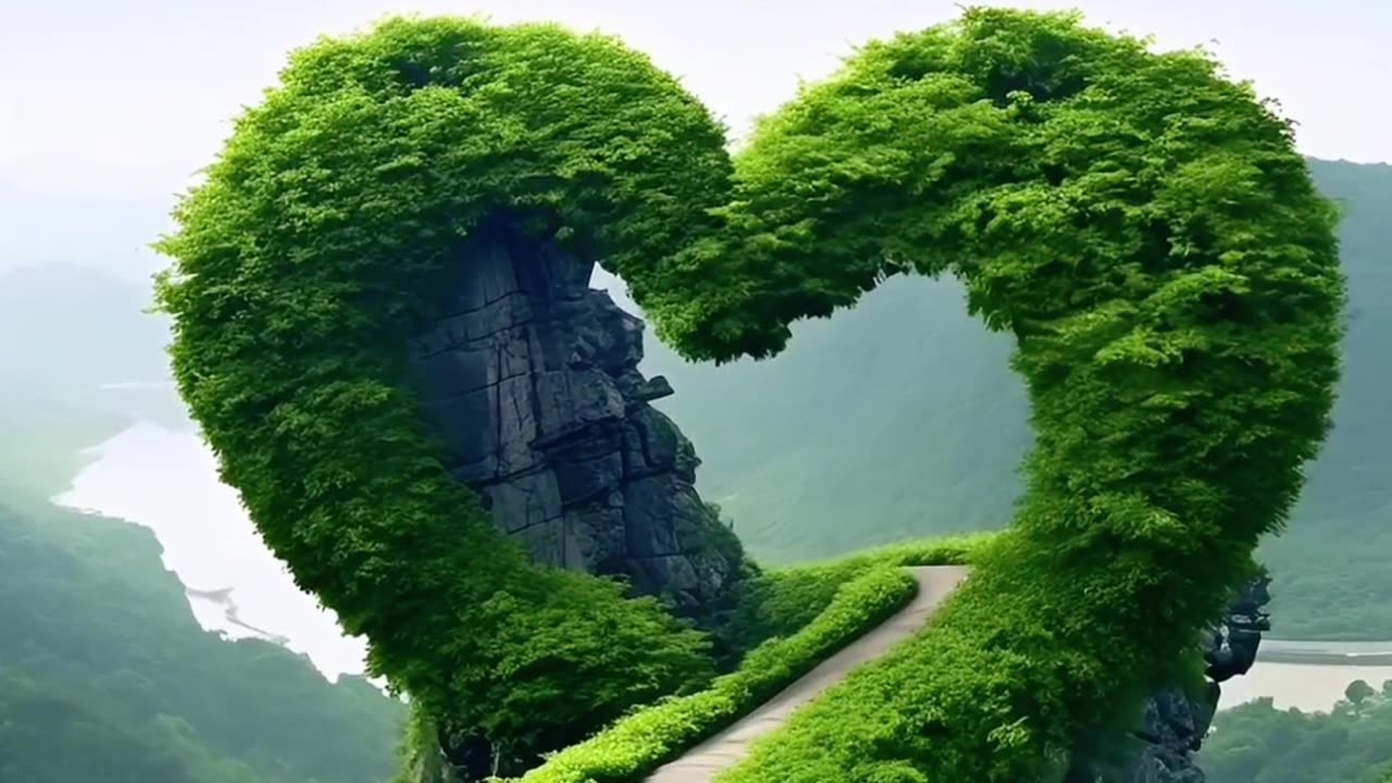 Beautiful Nature Love Tree