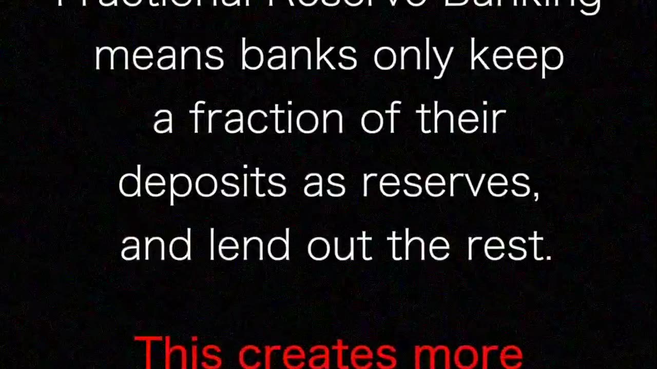 Fractional Reserve Banking, Explained in 2 Minutes