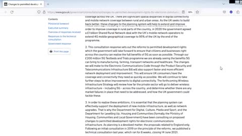 Changes to permitted development rights for electronic communications infrastructure: Government response to the technical consultation - GOV.UK